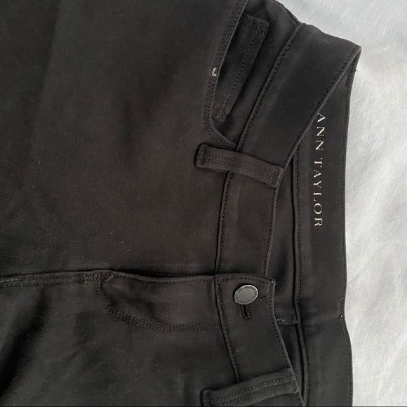 Black Ann Taylor Slacks/Trousers/Pants - Picture 3 of 5